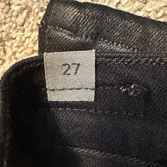 CO Sleek Black Coated Denim - Picture 5 of 5
